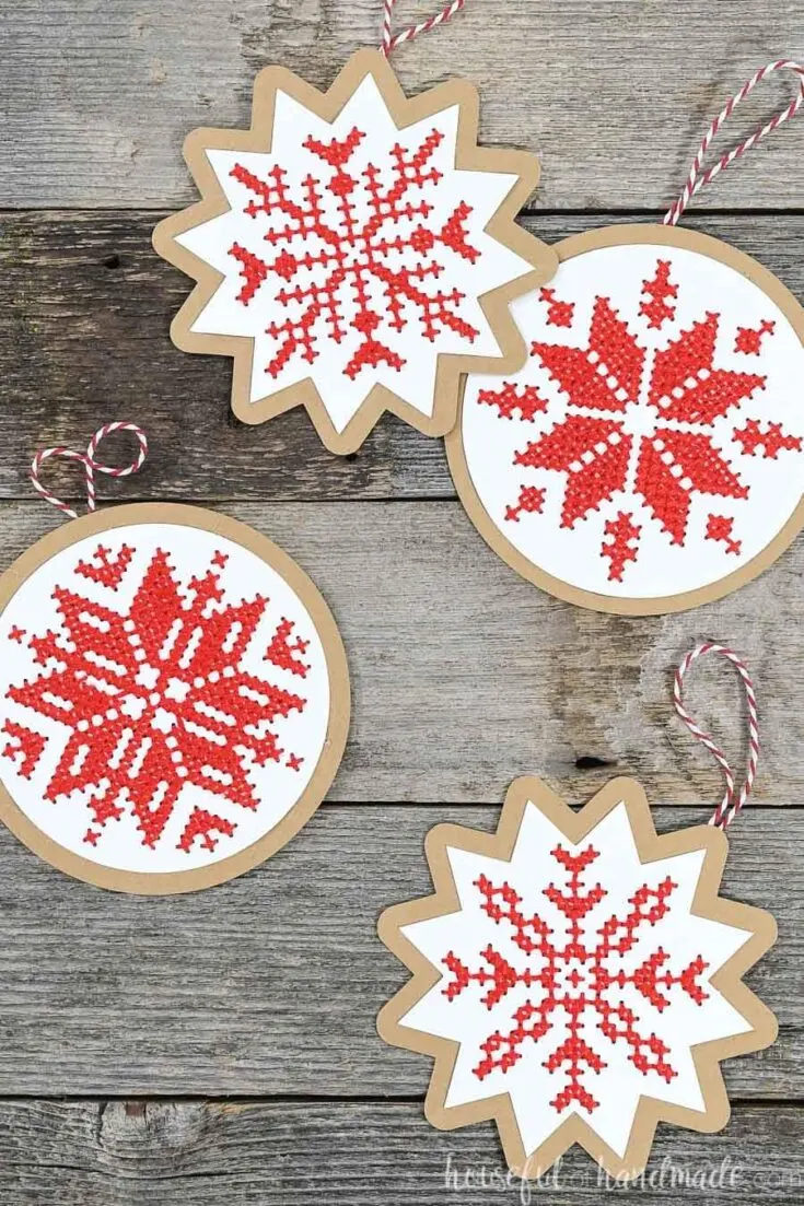 Classic Stitchy Ornaments Finishing Tutorial! (Christmas Cross