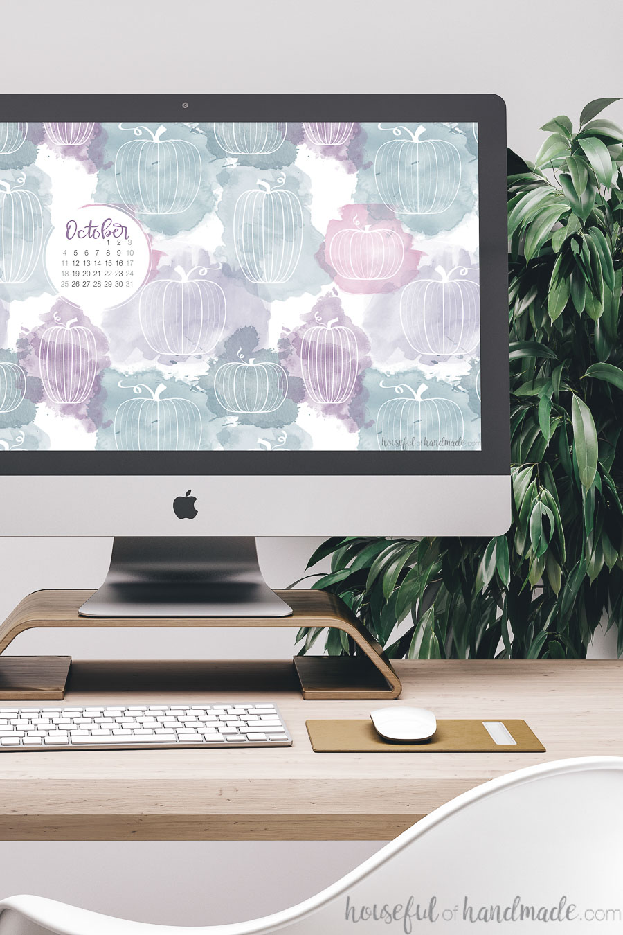 Free Digital Wallpaper for October • Crafting my Home